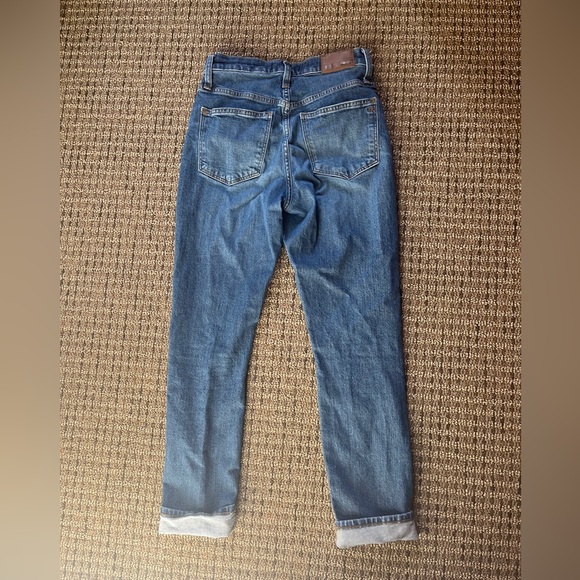 Madewell High Rise Slim Boyjean Size 25 - Picture 15 of 15